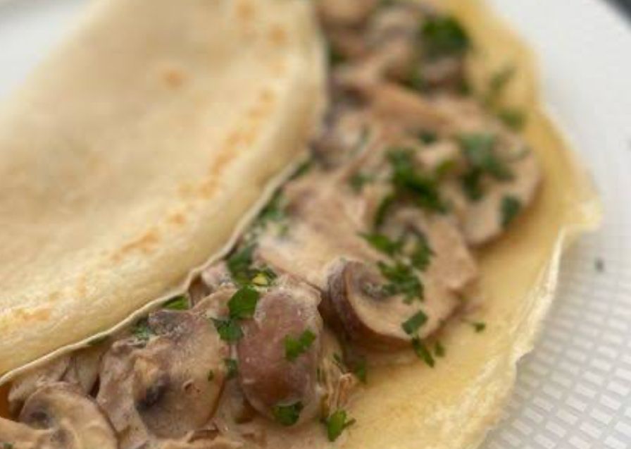 TAVUKLU MANTARLI KREP